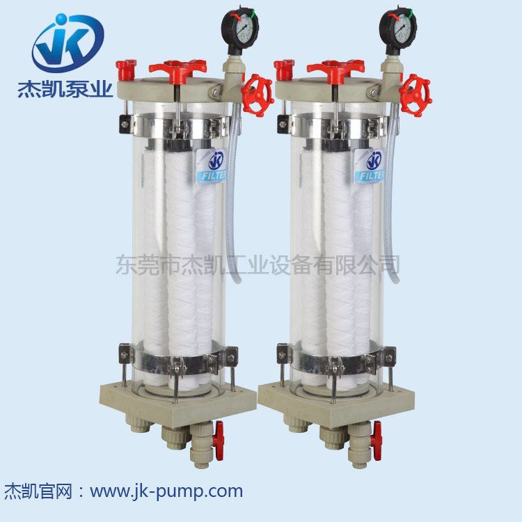 電鍍過濾機(jī)是裝軟管還是硬管呢？杰凱幫你完成。