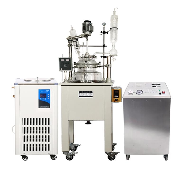單層釜（桶型）+低溫泵+真空泵